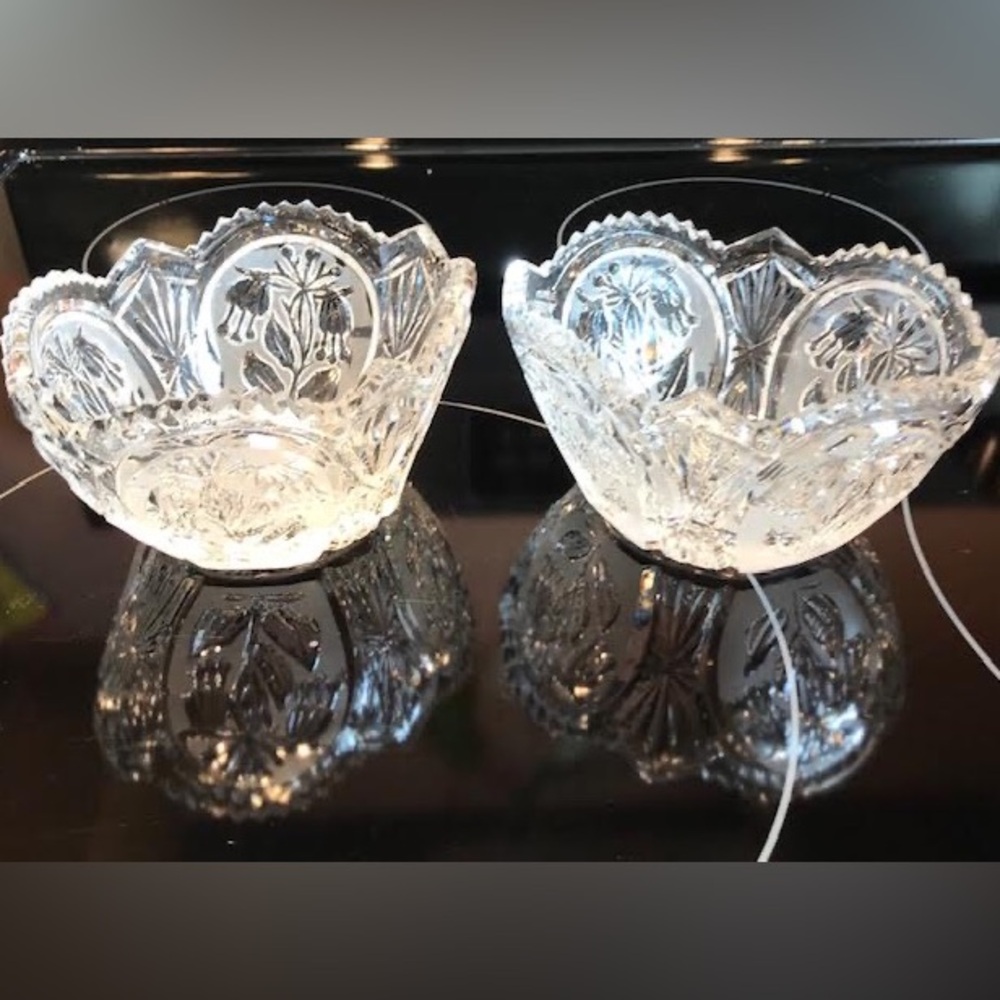 Vintage Crystal Vases - Picture 3 of 12